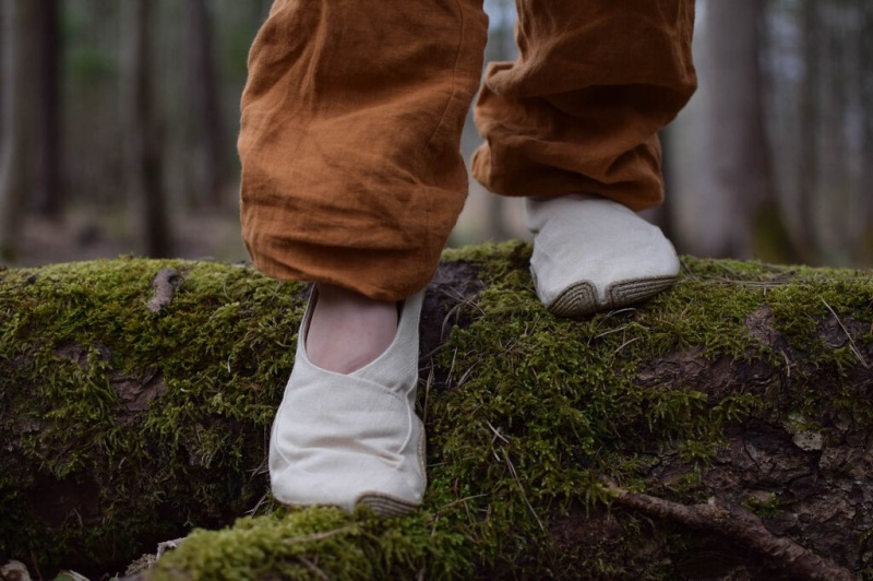 Chaussures Pieds Nus Wildling Cahor Blanche Enfant | CTU-8247543